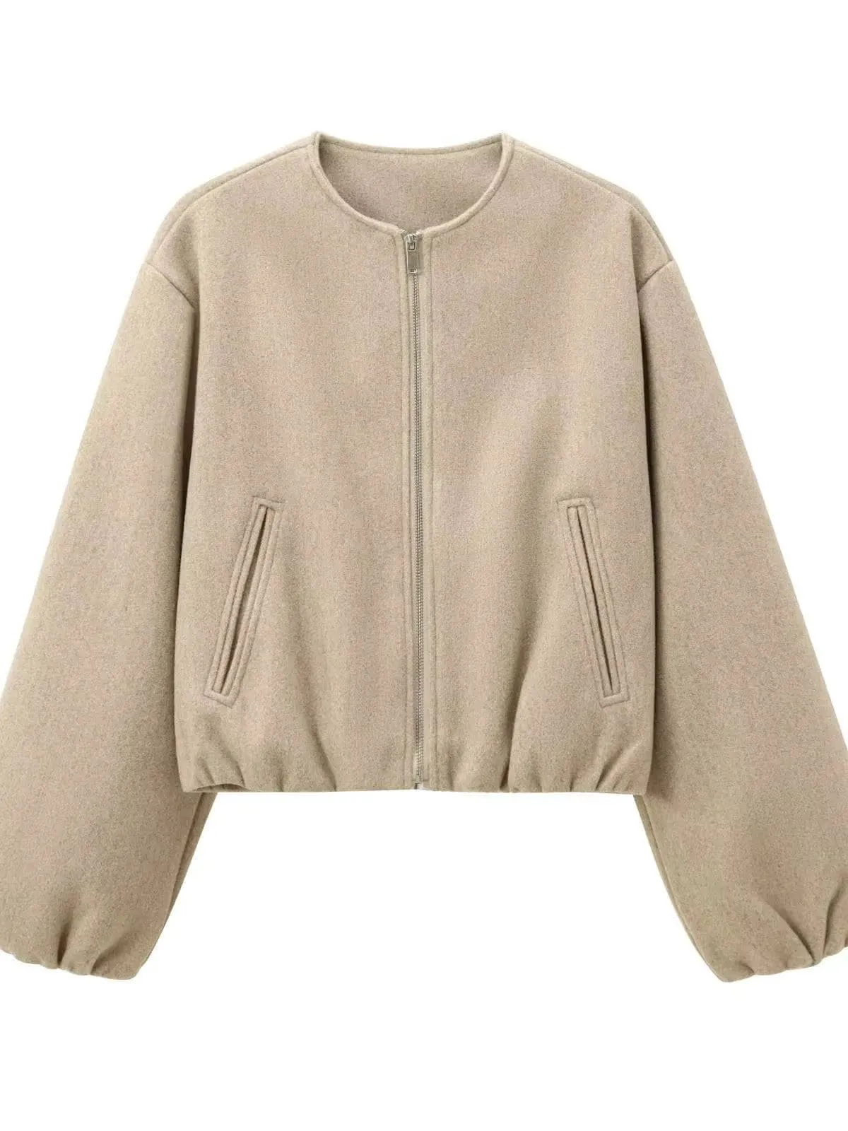 Retro Women's Soft Bomber Jacket