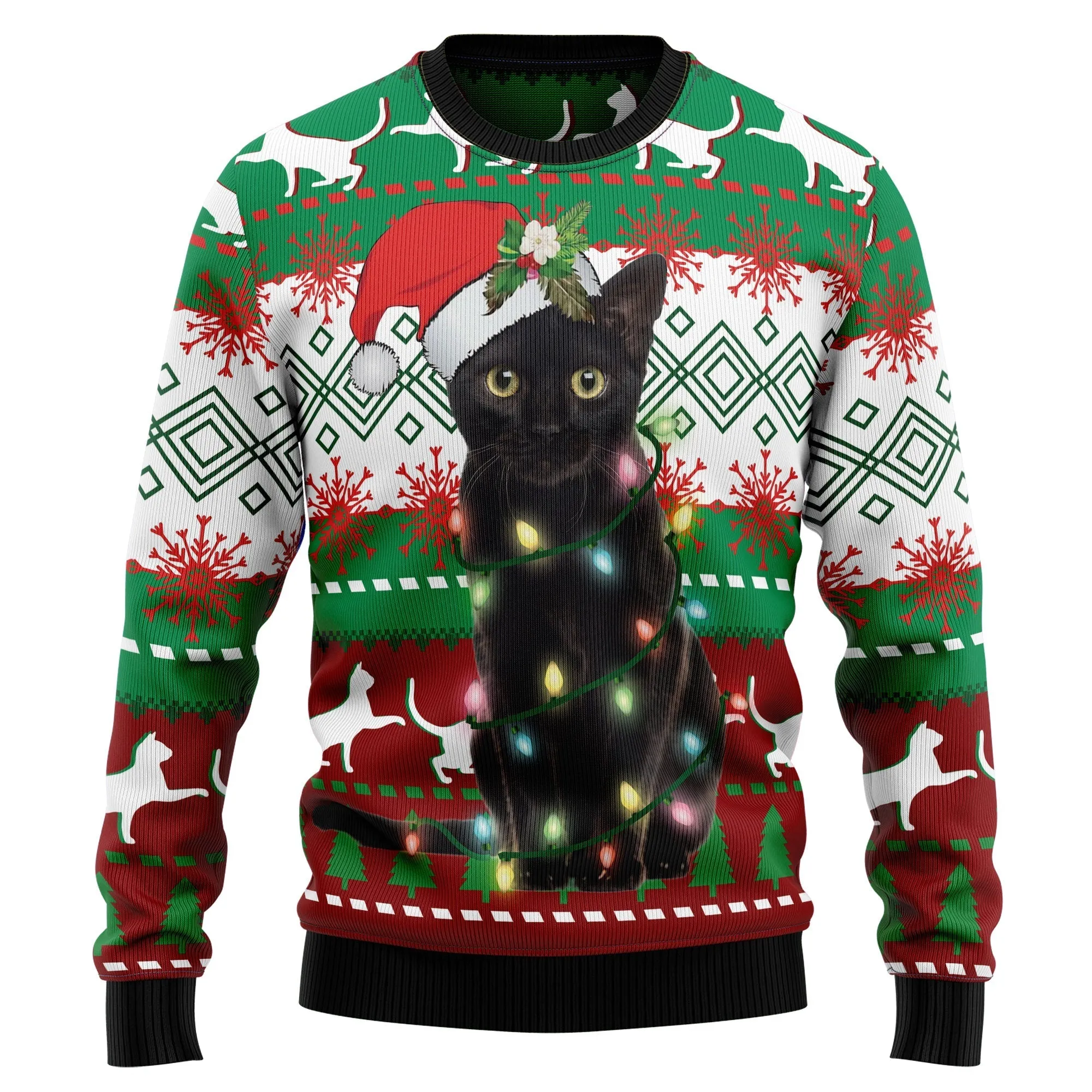 Ugly Christmas Sweater JulesRoche All-Over Print Premium Warm