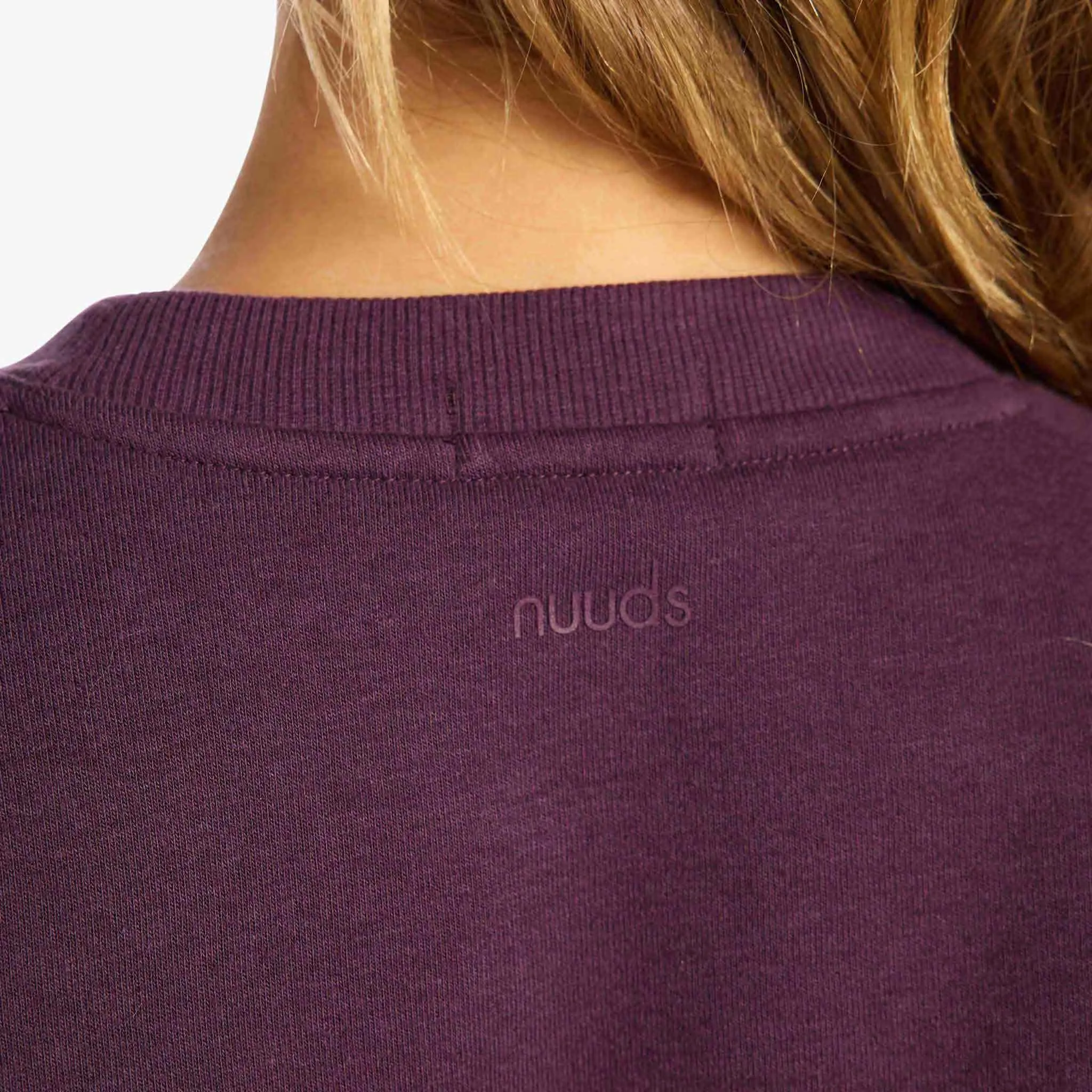 Vintage Fleece Crewneck | Plum